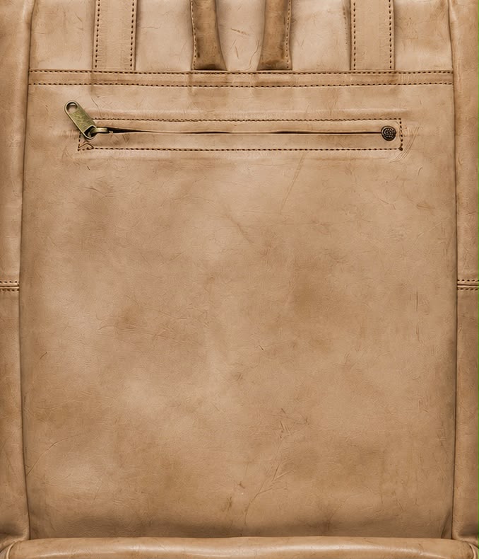 L’Élégance Nomade: Sac à Dos Cuir Fait Main - Fès